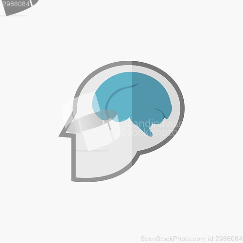 Image of Brain Flat Icon