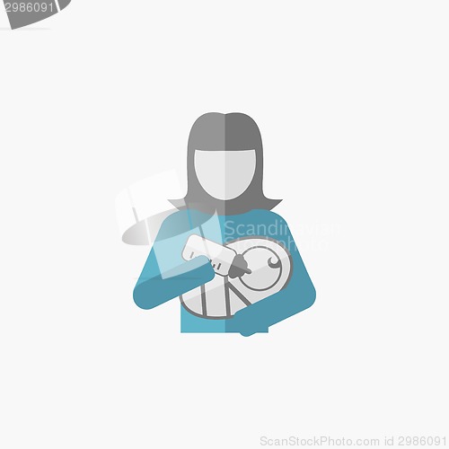 Image of Maternity Flat Icon