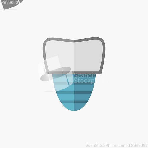 Image of Dental Flat Icon