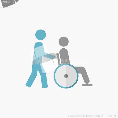 Image of Disability Flat Icon