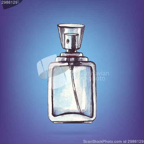 Image of Beautiful perfume bottle.