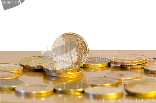 Image of Ten-rouble coins