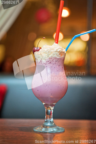 Image of Cherry milkshake