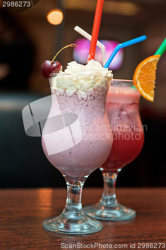 Image of cocktails milkshake