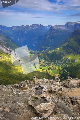 Image of View of Geiranger