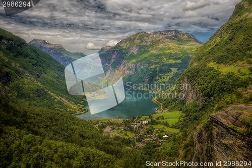 Image of View of Geiranger