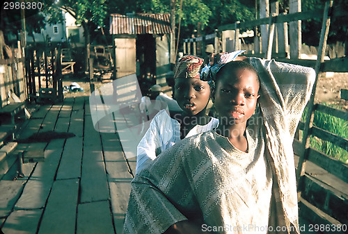 Image of Ebola village.