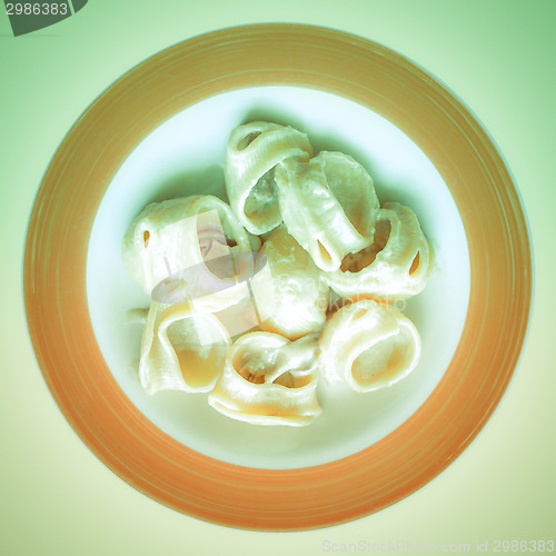 Image of Retro look Pasta food