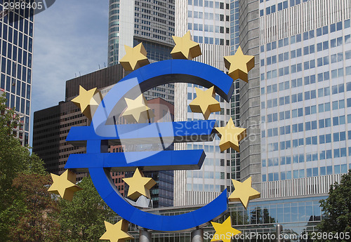 Image of European Central Bank in Frankfurt