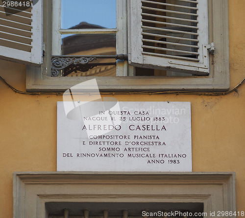 Image of Alfredo Casella house