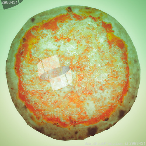 Image of Retro look Pizza Margherita