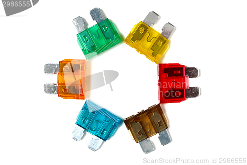 Image of Car blade type fuses