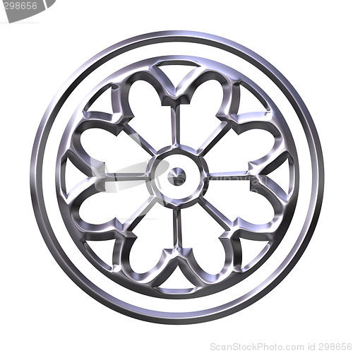 Image of 3D Silver Ornament