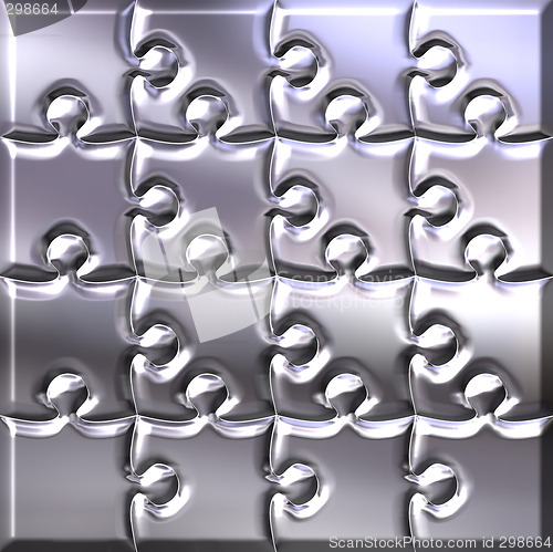 Image of 3D Silver Puzzle