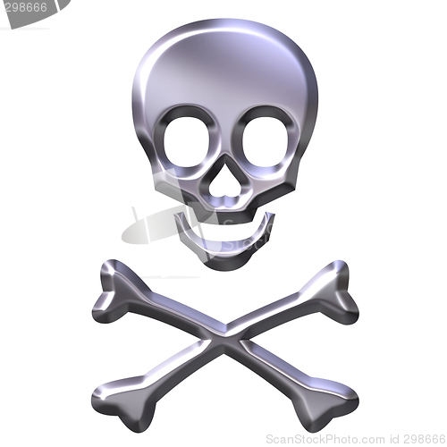 Image of 3D Silver Skeleton