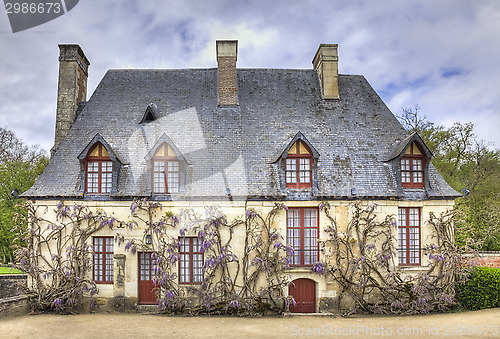 Image of Chancellery from the Garden of Chenonceau Castle