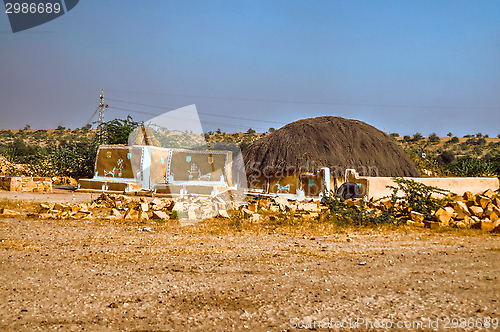 Image of House in That desert, India