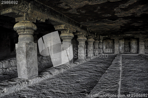 Image of Ellora caves in India