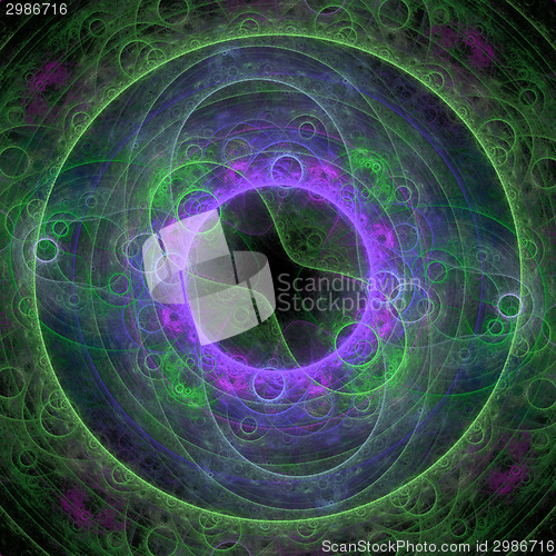 Image of Symmetrical growth of bacteria