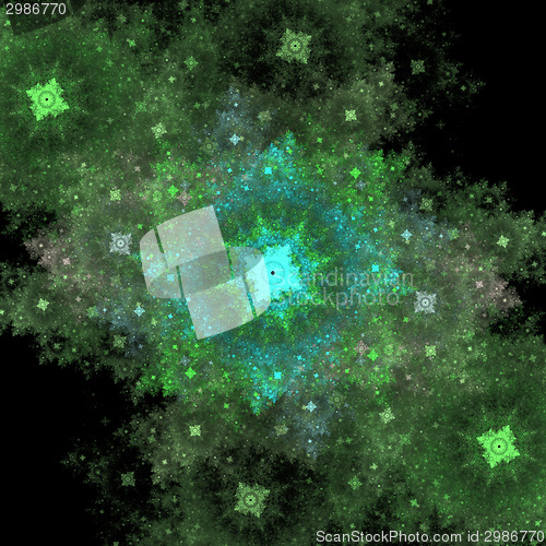 Image of Symmetrical growth of bacteria