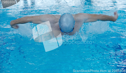 Image of swimmer athlete