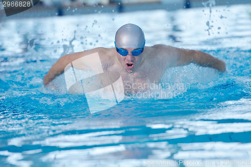 Image of swimmer athlete