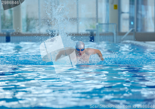 Image of swimmer athlete