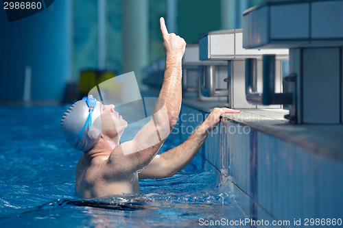 Image of swimmer athlete