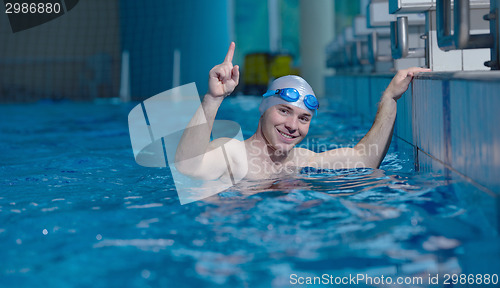 Image of swimmer athlete