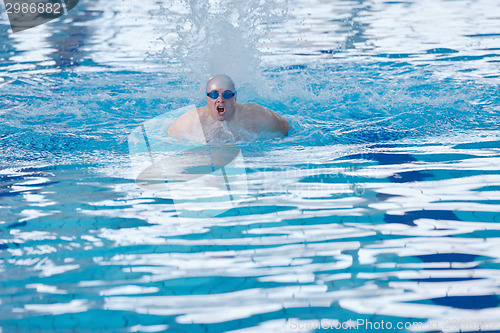 Image of swimmer athlete