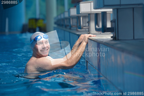 Image of swimmer athlete