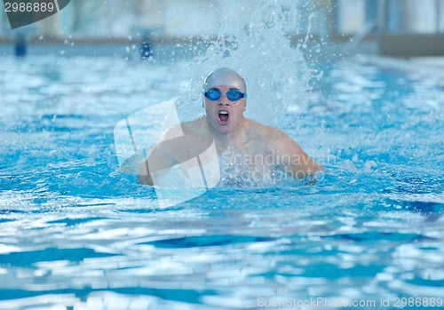 Image of swimmer athlete