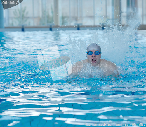 Image of swimmer athlete