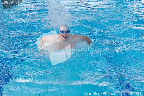 Image of swimmer athlete