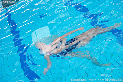 Image of help and rescue on swimming pool