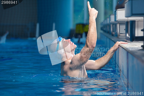 Image of swimmer athlete