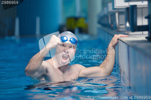 Image of swimmer athlete