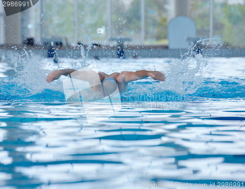 Image of swimmer athlete