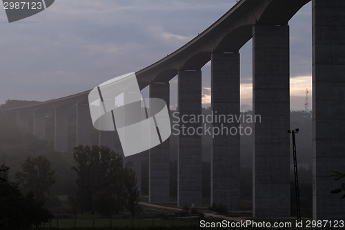 Image of Large highway viaduct ( Hungary)