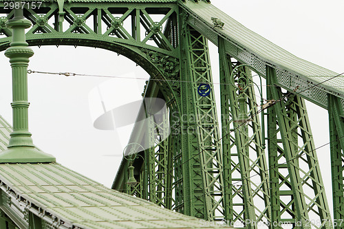 Image of Historic bridge in Budapest