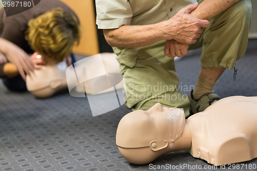 Image of First aid CPR seminar.