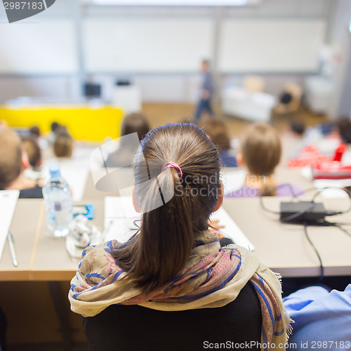 Image of Lecture at university.