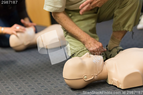 Image of First aid CPR seminar.