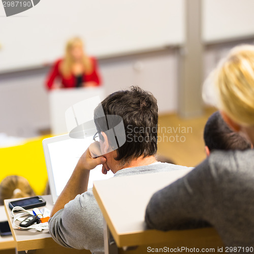 Image of Lecture at university.