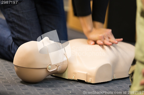 Image of First aid CPR seminar.