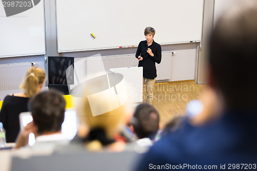 Image of Lecture at university.