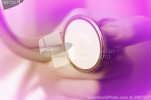 Image of Young doctor with stethoscope.