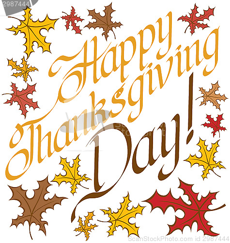 Image of Thanks Giving text