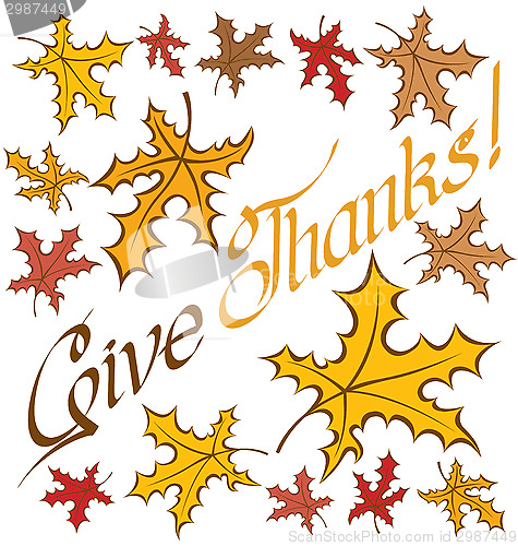 Image of Thanks Giving text