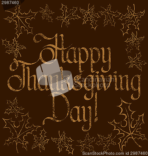 Image of Thanks Giving text